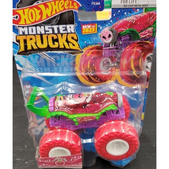 Hot Wheels Monster Trucks-Snack Pack #2 Carbonator 1:64 New For 2023 - Picture 3 of 4
